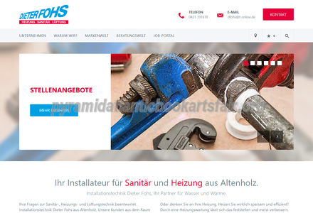Installationstechnik Dieter Fohs Webseite