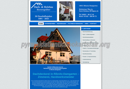 Dach- & Holzbau Bienengräber Webseite