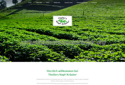 Napf-Kräuter GmbH Webseite