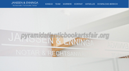 Rechtsanwaltskanzlei Janssen und Enninga Webseite