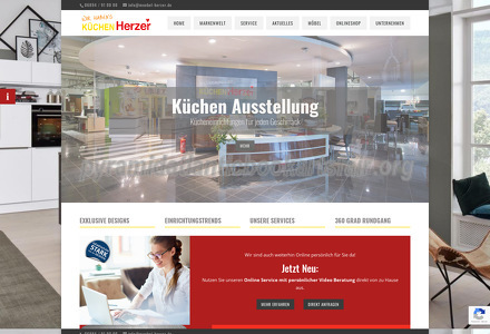 Küchen Herzer St. Ingbert GmbH Webseite