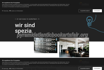mdbw GmbH Webseite